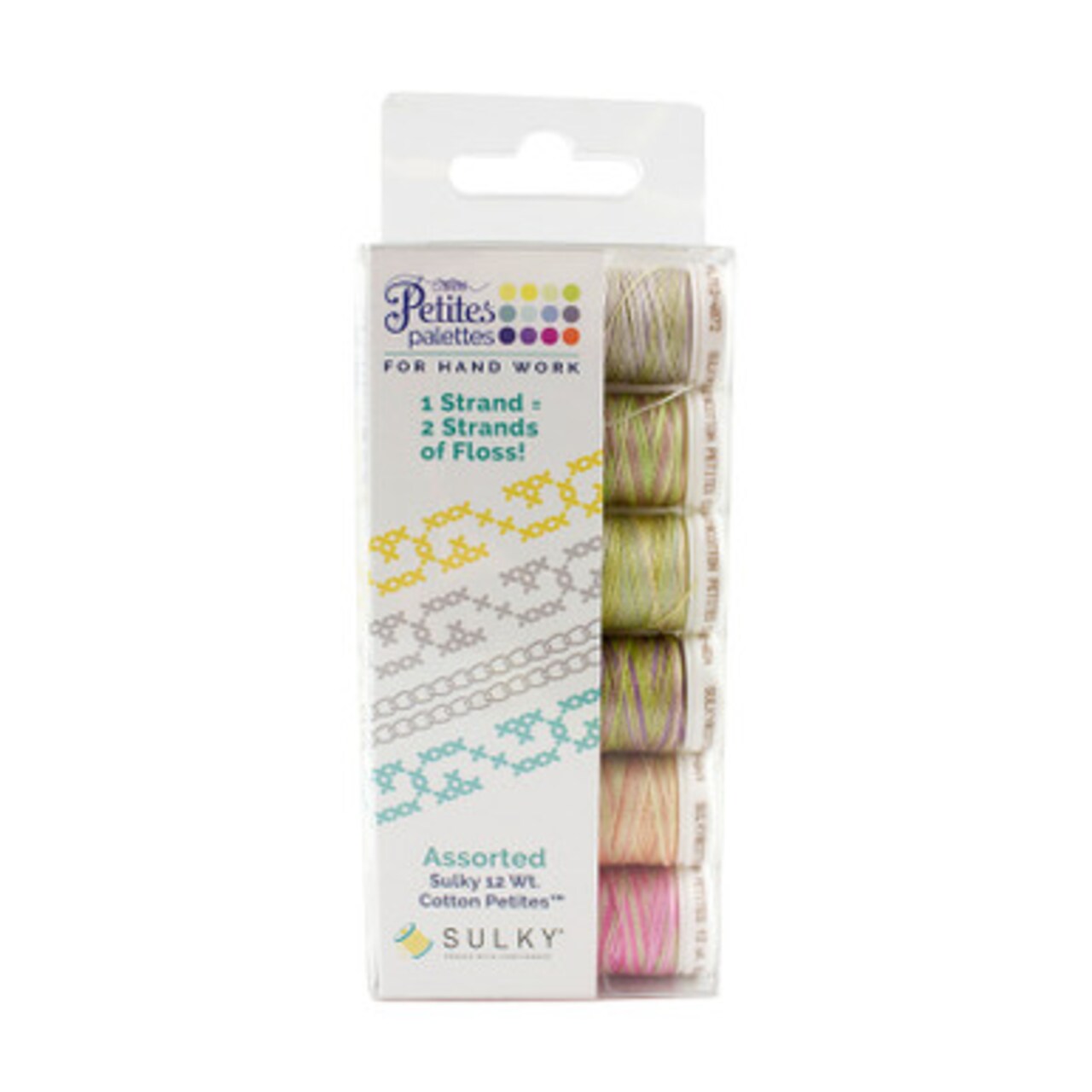 12 Wt. Cotton Petites Blendables Thread - New Baby Collection - 50 yd. Spools